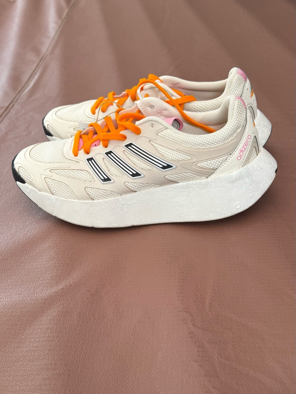 Adidas Adidas Adizero Aruku W Cream Orange Pink Women’s Size 9 New Without Box
